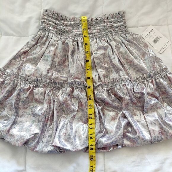 NEW $98 Free People In A Bubble Lavender Skirt - Picture 11 of 13